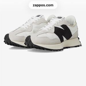 New Balance Women's Sneakers in Cream and Black